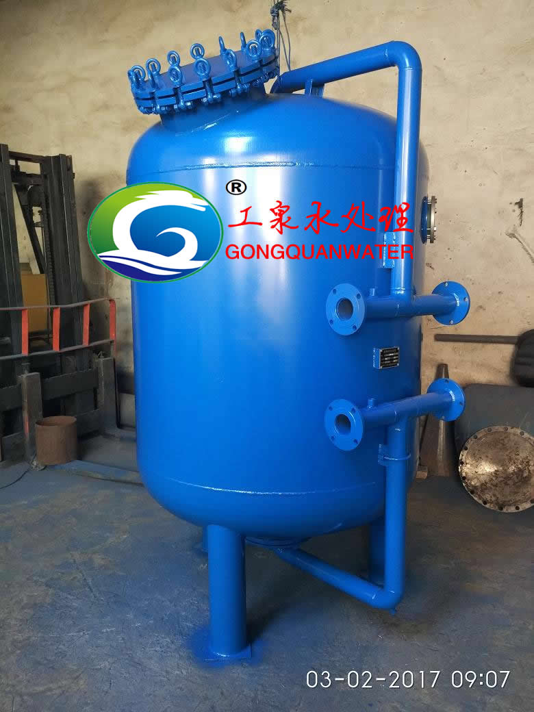 河南某環(huán)保公司訂購(gòu)的快開(kāi)式活性炭過(guò)濾器