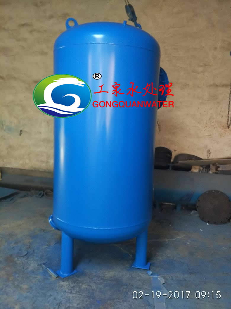 山東臨沂臨河石化有限公司訂購(gòu)的全自動(dòng)石英砂過(guò)濾器
